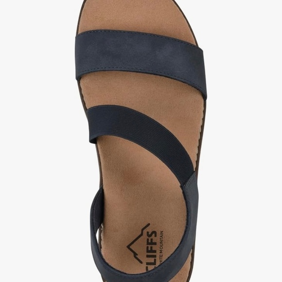 Navy Women's Cliffs Sandal: Style - Tinnley - Picture 6 of 10